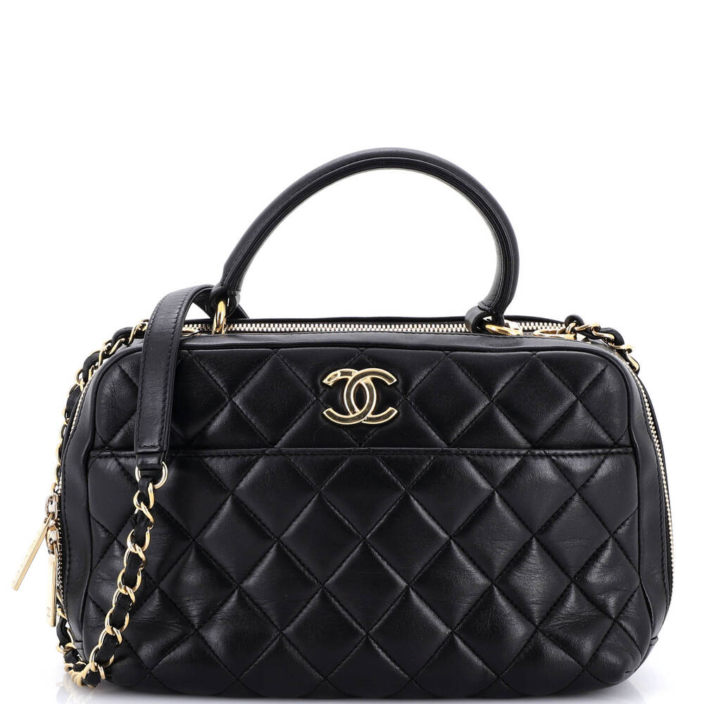 Chanel Trendy Cc Bowling Bag Quilted #259694C34B